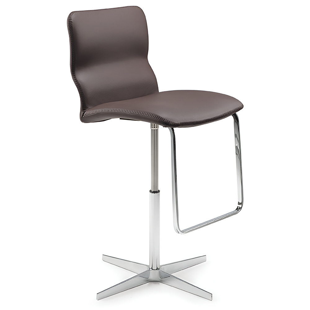 Taburete Victor X de Cattelan Italia. Muebles modernos italianos. Taburetes giratorios.