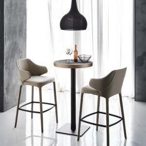 Taburete Wanda de Cattelan Italia. Muebles de diseño italianos. Taburetes modernos.