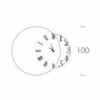 Espejo/Reloj Fusion de Tonin casa. Muebles modernos de hogar.