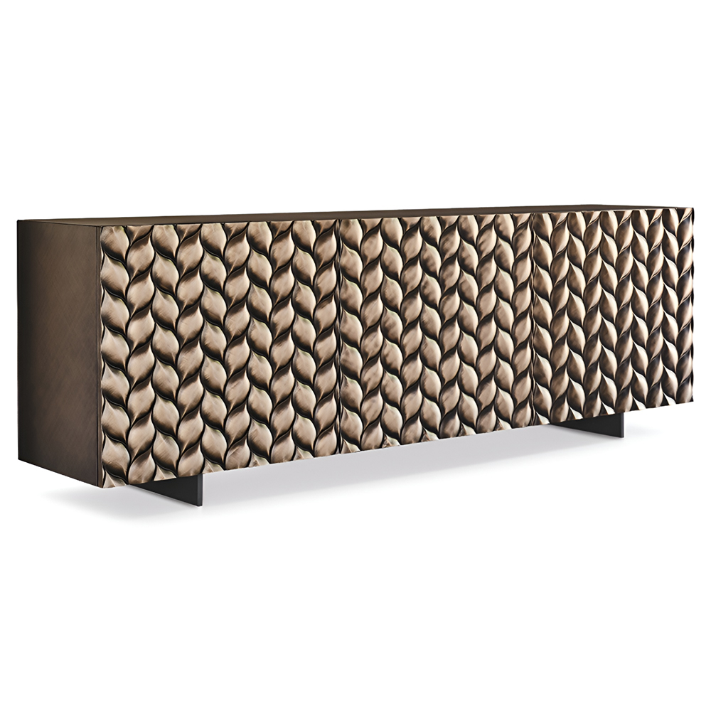 Aparador Lavander de Cattelan Italia. Aparador con puertas en poliuretano.