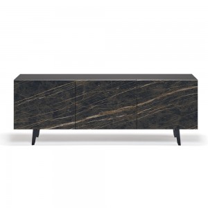 Aparador Metropol de Cattelan Italia. Aparador con puertas de cerámica.