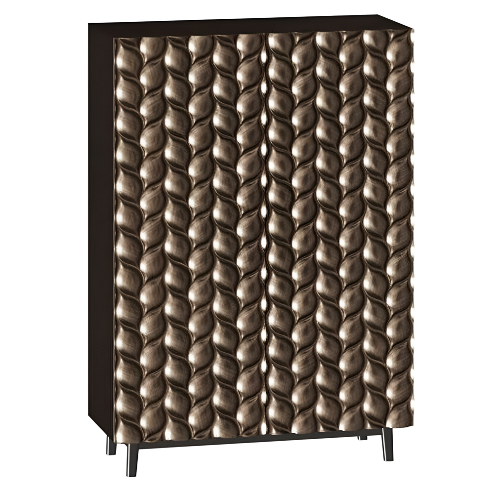 Aparador Spiga de Cattelan Italia. Aparador moderno con luz LED opcional.