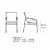 Silla Ester de Alivar. Muebles modernos italianos. Mobiliario de diseño.