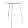 Mesa alta Loop Stand Round Hay. Mesa de diseño moderno para interiores.