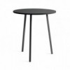 Mesa alta Loop Stand Round Hay. Mesa de diseño moderno para interiores.