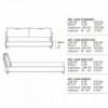 Cama Oasi de Alivar. Muebles modernos italianos. Mobiliario de diseño elegante.
