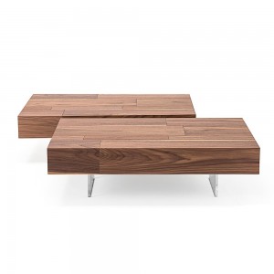 Mesa centro Lingotto de Cattelan Italia. Muebles modernos de diseño italiano.
