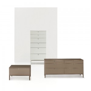 Mesita de noche Inside de Alivar. Muebles modernos italianos. Mobiliario de diseño elegante.