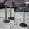 Mesa auxiliar Sting Brushed de Cattelan Italia. Mesas auxiliares de diseño.