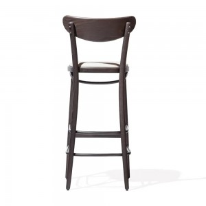 Taburete Banana tapizado de Ton. Taburetes de restaurante, interiores.