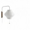Lámpara pared Nelson Pear Sconce Hay. Lámparas modernas de calidad Nórdica.