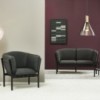 Sofá Dowel de Ton. Sofás para comedores, amplia variedad de interiores.