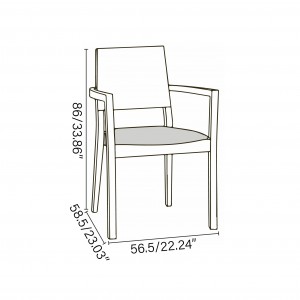 Sillón Lyon tapizado de Ton. Sillones de comedor, variados interiores.