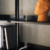 Librería moderna Armida para salón de Desalto. Diseño moderno de libreros.