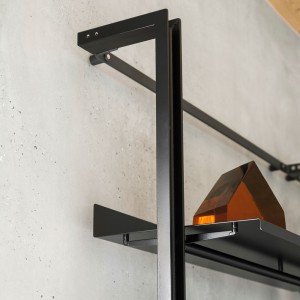 Librería moderna Armida para salón de Desalto. Diseño moderno de libreros.