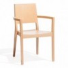 Sillón Lyon madera de Ton. Sillones para comedor, de innumerables interiores.