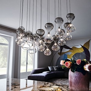 Lámpara colgante Sablier de Cattelan Italia. Lámparas de diseño moderno.