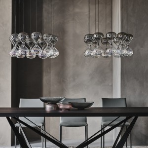 Lámpara colgante Sablier de Cattelan Italia. Lámparas de diseño moderno.