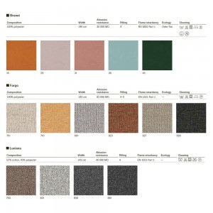 Sillón Merano tapizado de Ton. Sillones de restaurante, de interiores.