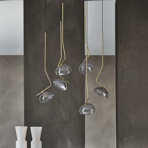 Lámpara colgante Sunset de Cattelan Italia con una o varias pantallas.