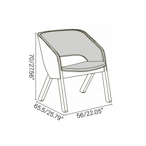 Butaca Lounge Merano de Ton. Sillones de restaurante, para interiores.