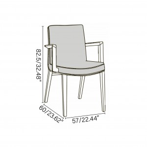Sillón Moritz de Ton. Sillones de comedor, para inumerables interiores.