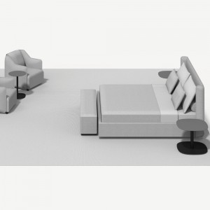 Cama Serene suelo Joquer. Camas cómodas de diseño moderno para tu dormitorio.