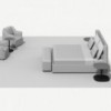 Cama Serene suelo Joquer. Camas cómodas de diseño moderno para tu dormitorio.