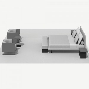 Cama Silence suspendida Joquer. Camas cómodas de diseño moderno para tu dormitorio.