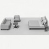 Cama Venice suspendida Joquer. Camas cómodas de diseño moderno para tu dormitorio.