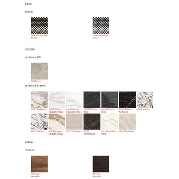 Mesa  Atrium Ker-Wood Round de Cattelan Italia para comedor. Mesas de comedor.