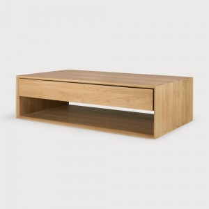 Mesa centro Nordic de Ethnicraft. Muebles modernos para salón y contract.