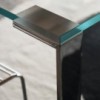 Mesa Liko Glass 404 fija de Desalto. Mesas de cristal de diseño italiano.