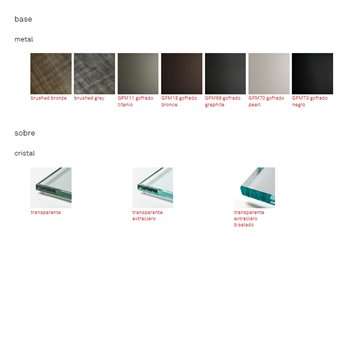 Mesa Lancer de Cattelan Italia. Mesa moderna. Mesas para coemdor de cristal.