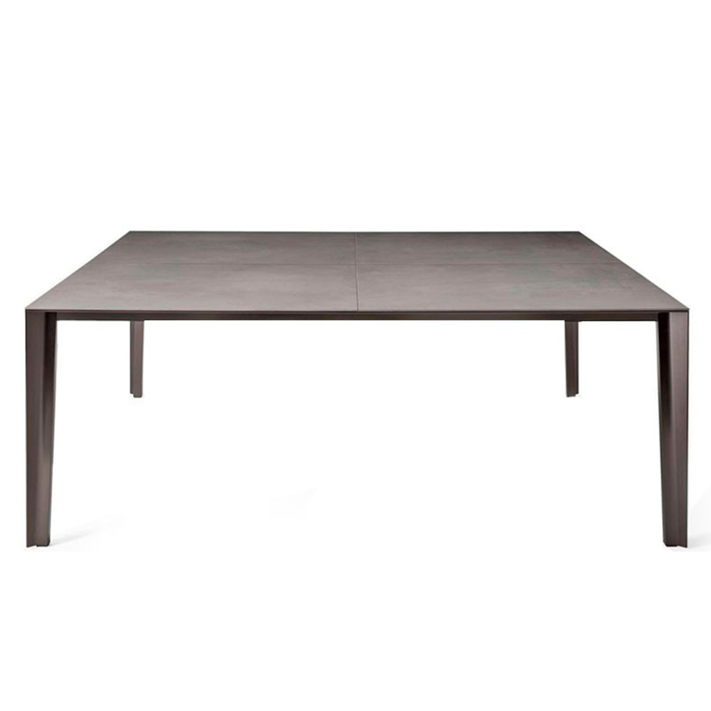 Mesa Skin Cerámica/Cristal fija de Desalto. Mesas de diseño italiano.