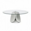 Mesa Maxim de Cattelan Italia. Mesas de comedor modernas. Mesas de cristal.