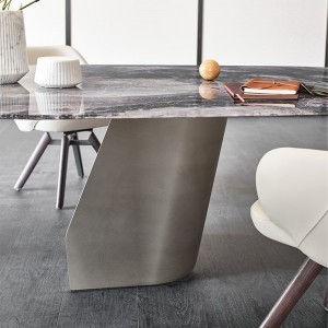 Mesa Senator de Cattelan Italia. Mesas de comedor modernas. Mesas de cristal.