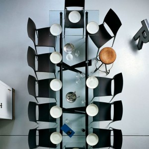 Mesa Tender Extensible de Desalto. Mesas extensible de diseño italiano.