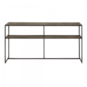 Consola Pentagon de Ethnicraft. Consolas de diseño moderno para recibidores.