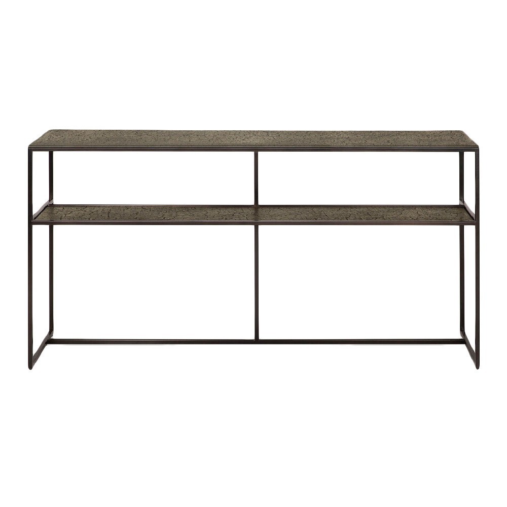 Consola Pentagon de Ethnicraft. Consolas de diseño moderno para recibidores.