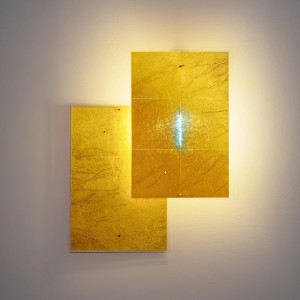 Aplique pared 24 Karat Blau Flat Ingo Maurer