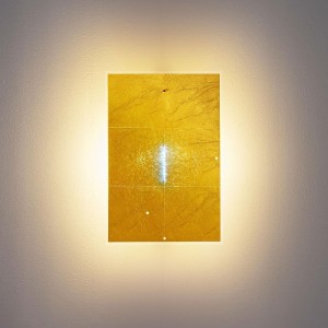 Aplique pared 24 Karat Blau Flat Ingo Maurer