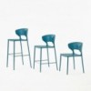 Taburete Koki de Desalto. Taburetes de diseño italiano para salón y terraza.
