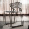 Silla Koki Wire Desalto. Silla moderna de diseño para ambientes de interior.