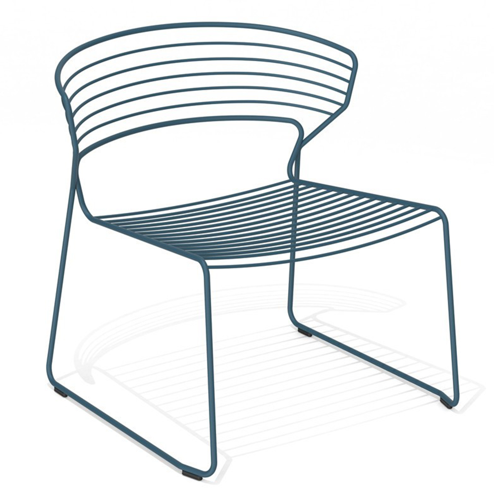 Butaca Koki Wire Desalto. Silla lounge de diseño original para salón.