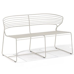 Sofá Koki Wire Desalto. sofá doble de diseño original ideal para salón.