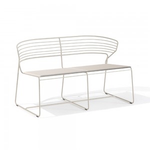 Sofá Koki Wire Desalto. sofá doble de diseño original ideal para salón.