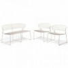 Sofá Koki Wire Desalto. sofá doble de diseño original ideal para salón.