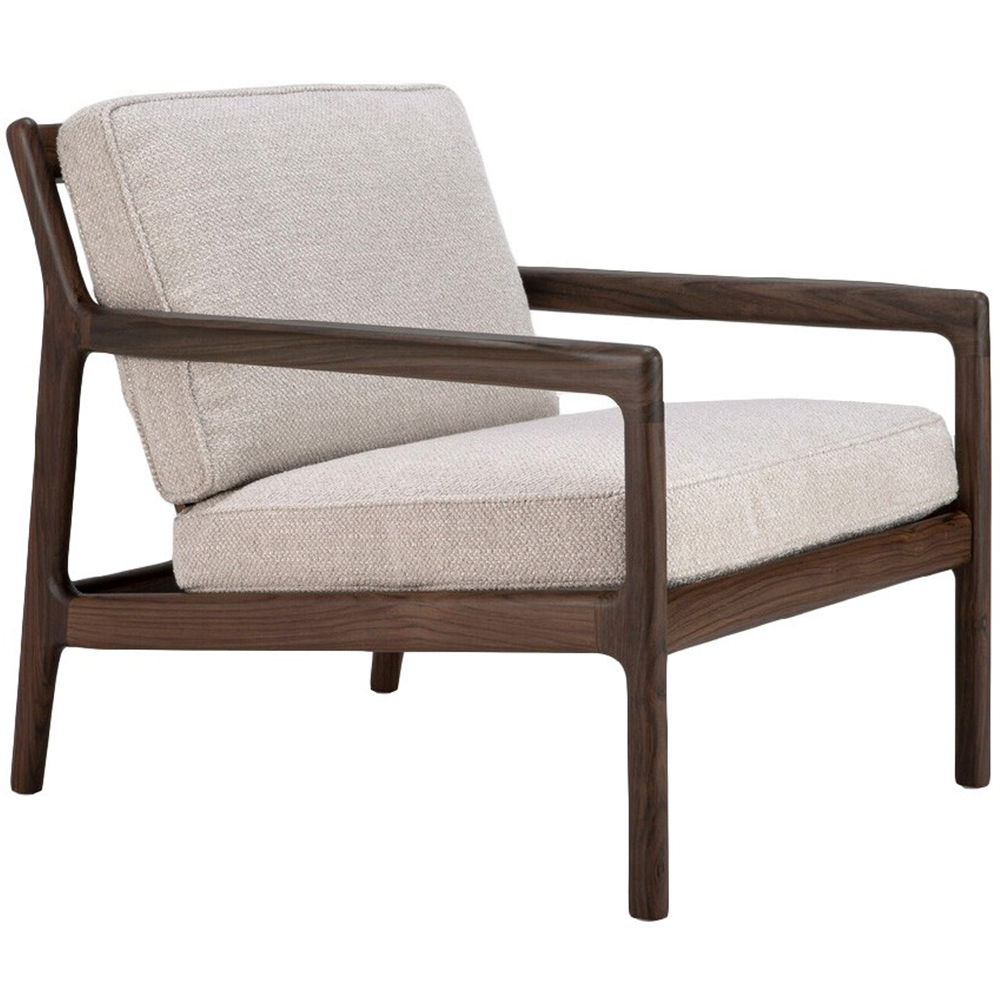 Sillón Jack: Tela color marfil