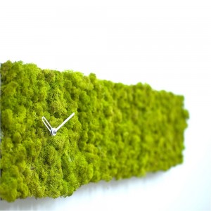 Reloj pared Clock_Circle rectangular de Progetti. Relojes de pared y complementos modernos.